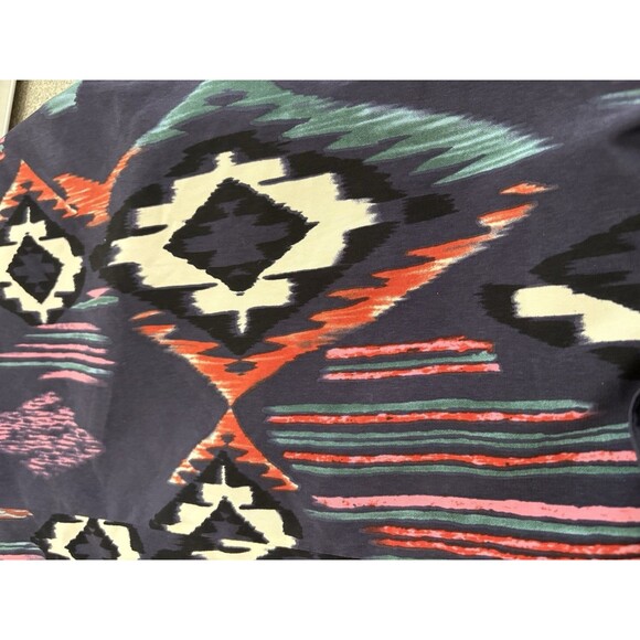 LOVE 21 Womens Size Medium Black Abstract Aztec Print Sleeveless Lined Dress - Picture 2 of 8